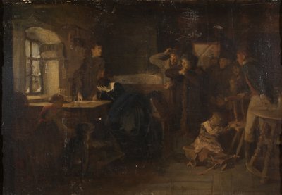 The Overtaken Fugitives by Eduard Kurzbauer