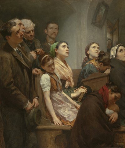 The Sermon by Eduard Lebiedzki
