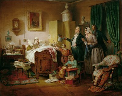 The Sick Musician by Eduard Ritter