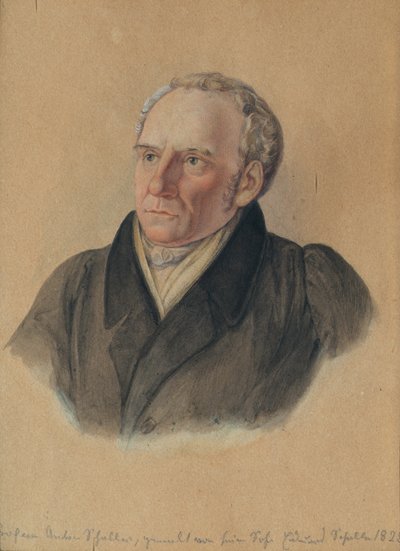 Professor Anton Schaller (1773–1844), the Artist