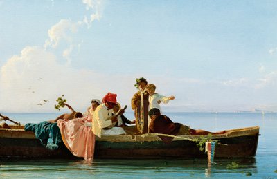 From Frisio to Saint Lucia, by Edoardo Dalbono, circa 1866 by Eduardo Dalbono