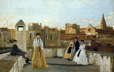 The terrace by Eduardo Dalbono