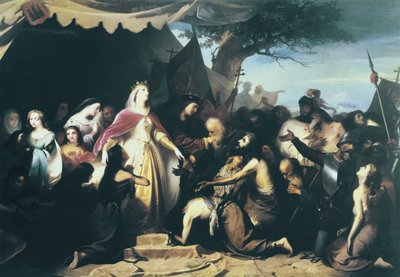 Entrance of the Catholic Monarchs in Alhama by Eduardo Javier Ramon Cano de la Pena