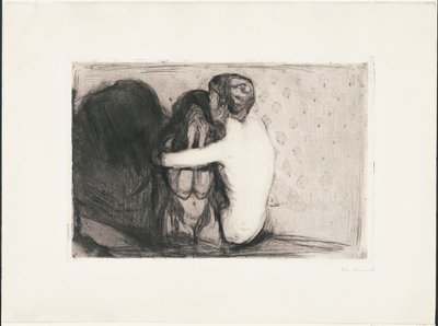 Consolation by Edvard Munch