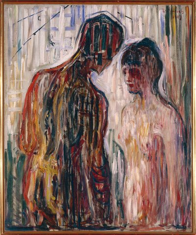 Cupid and Psyche by Edvard Munch