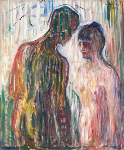 Cupid and Psyche by Edvard Munch