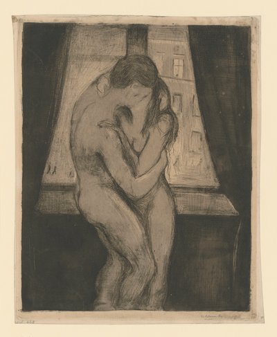 The Kiss by Edvard Munch