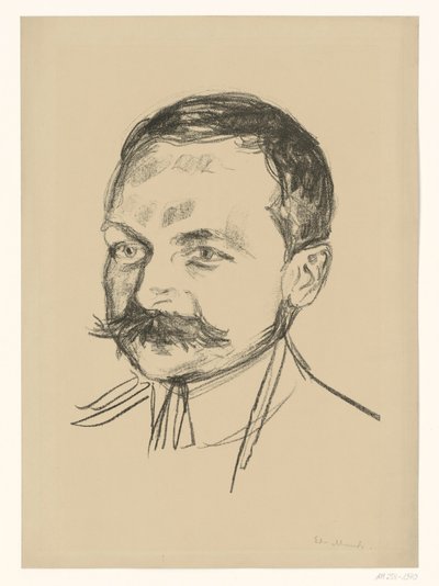 Dr. Wilhelm Wartmann by Edvard Munch
