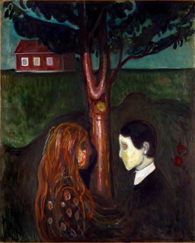 Eyes in the Eyes by Edvard Munch