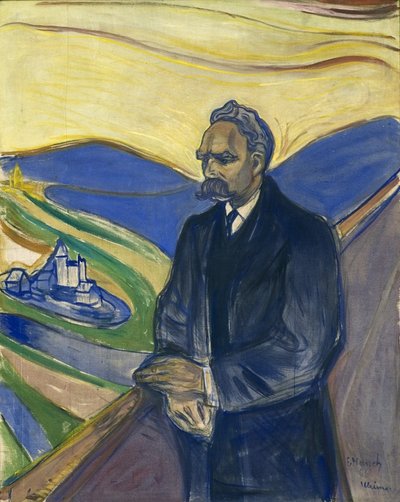 Friedrich Nietzsche by Edvard Munch