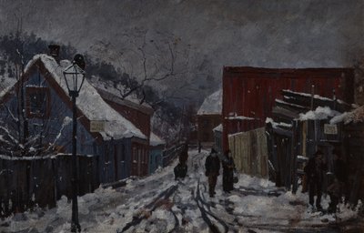 From Saxegaards Street by Edvard Munch