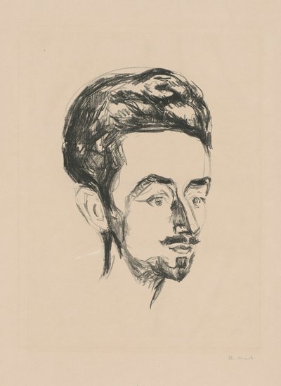 Helge Rode by Edvard Munch