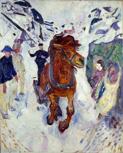Horse Gallop by Edvard Munch