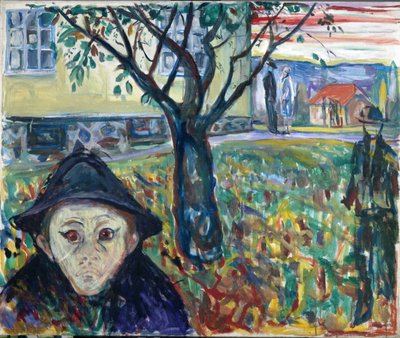Jealousy in the Garden by Edvard Munch