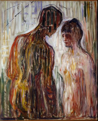 Love and Psyche by Edvard Munch by Edvard Munch