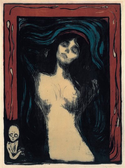 Madonna (Loving Woman) by Edvard Munch