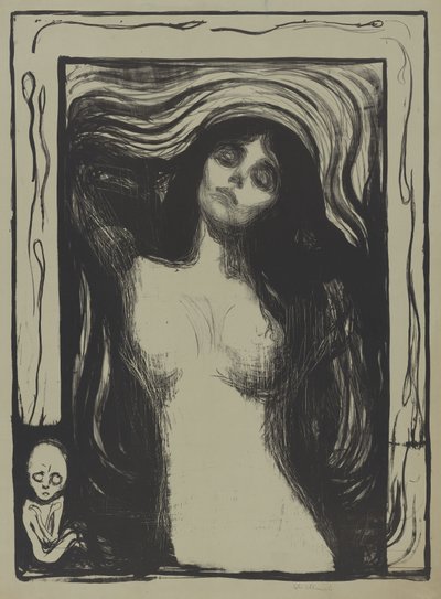 Madonna by Edvard Munch