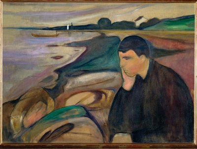 Melancholy by Edvard Munch
