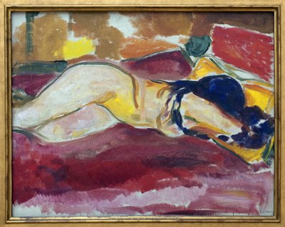 Nude diaper by Edvard Munch