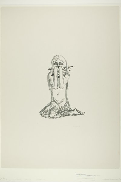 Omega and the Flower by Edvard Munch