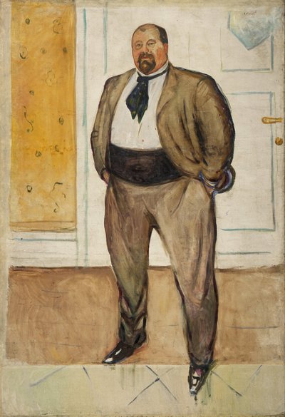 Portrait of Consul Christen Sandberg by Edvard Munch