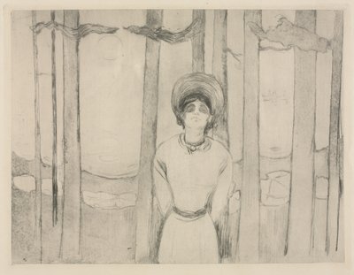 Summer Night (The Voice) by Edvard Munch