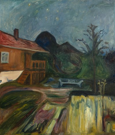 Summer Night in Åsgårdstrand by Edvard Munch