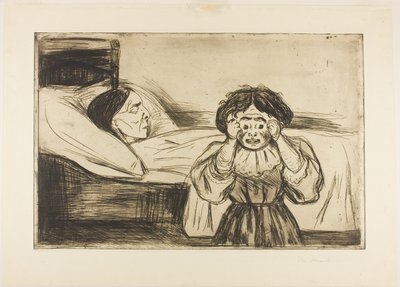 The Dead Mother and Her Child by Edvard Munch