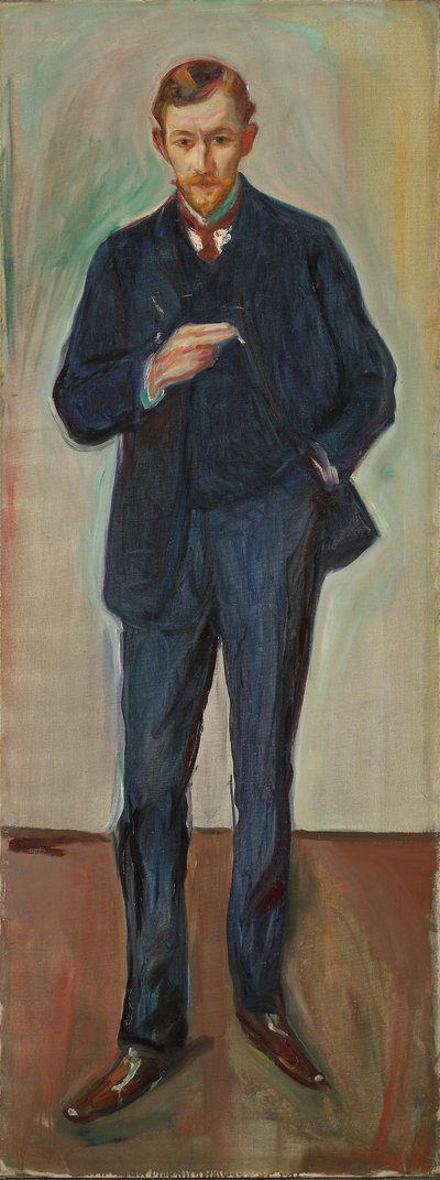 The Frenchman, Marcel Archinard by Edvard Munch