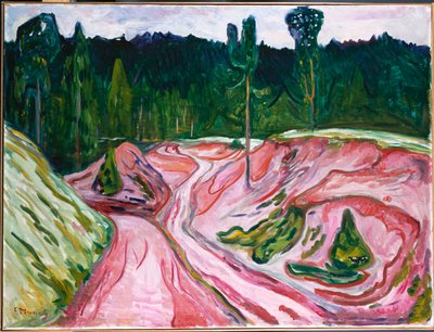The Thuringian Forest by Edvard Munch