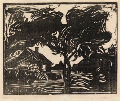 Tree by Edvard Munch