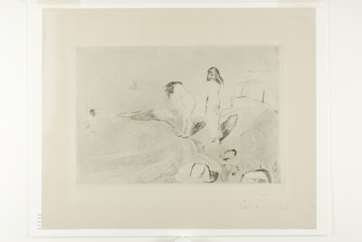 Women Bathing by Edvard Munch