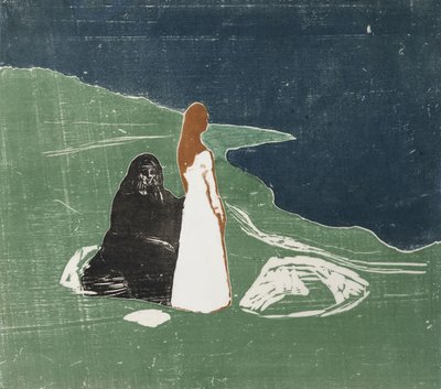 Women at the Seashore by Edvard Munch