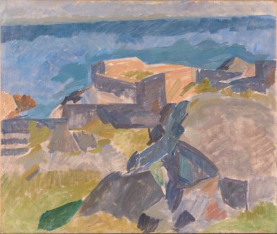 Landscape from Christiansø by Edvard Weie