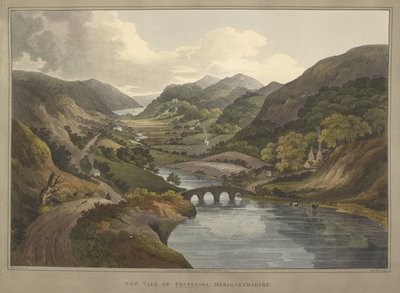 Vale of Ffestiniog, Merionethshire by Edward (after) Goodwin