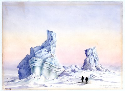 An Iceberg off Cape Evans, 1st-11th September, 1911 by Edward Adrian Wilson