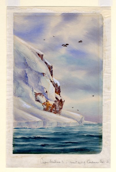 Cape Wadsworth, Coulman Island by Edward Adrian Wilson
