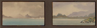 Watercolours from the Norway Notebook, 1898-99 by Edward Adrian Wilson