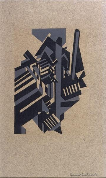 Bradford: View of a Town, c.1914 by Edward Alexander Wadsworth