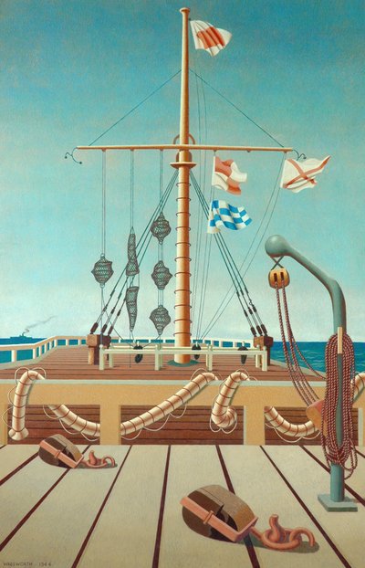 Signal Station (Jetty) by Edward Alexander Wadsworth