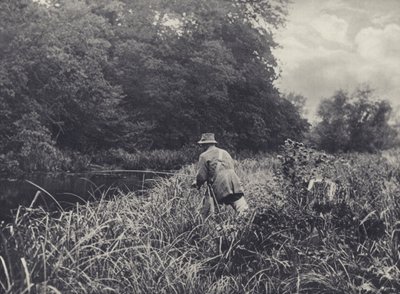The Lower end of the Ramsbury Water by Edward Alfred Barton