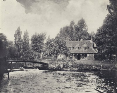 Thorney Weir Fishery House by Edward Alfred Barton