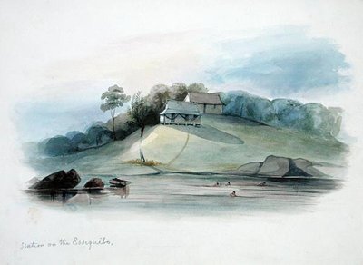 Station on the Essiquibo, British Guyana, c.1840 by Edward Angelo Goodall