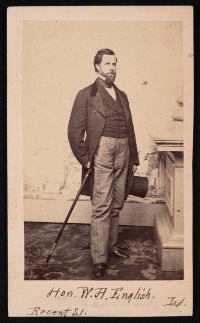 Portrait of William Hayden English by Edward Anthony