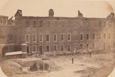 The Evacuation of Fort Sumter, April 1861 by Edward Anthony