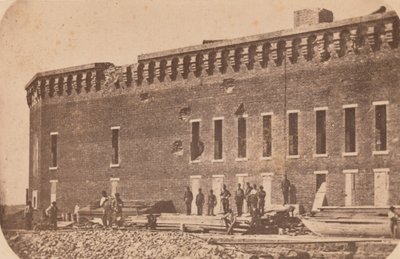 The Evacuation of Fort Sumter, April 1861 by Edward Anthony