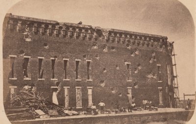 The Evacuation of Fort Sumter, April 1861 by Edward Anthony
