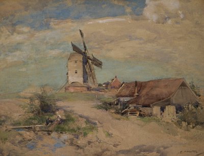 The Windmill, c.1900-04 by Edward Arthur Walton