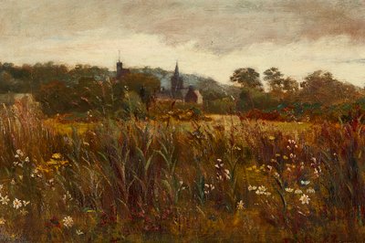 A Glimpse of Kirkcudbright by Edward Atkinson Hornel