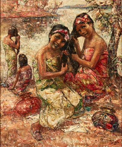 On the Banks of the Irrawaddy by Edward Atkinson Hornel